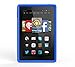 Fire HD 7 (2014 Model) Case - Poetic Fire HD 7 Case [GraphGRIP Series] - [Lightweight] [GRIP] Protective Silicone Case for Amazon Fire HD 7 (2014 Model) 4th Gen Only - Blue , Will Not Fit Fire 7