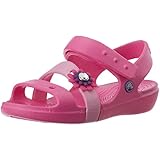 crocs Girls' Keeley Petal Charm Sandal PS
