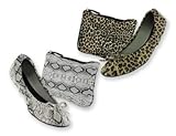 Animal Print Foldable Slippers