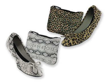 Animal Print Foldable Slippers