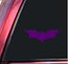 Search : Batman Begins / The Dark Knight Vinyl Decal Sticker - Purple