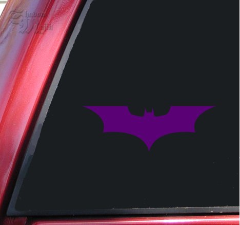  Batman Begins / The Dark Knight Vinyl Decal Sticker - Purple