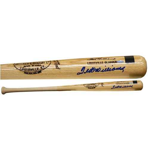 Ted Williams Autographed Game Model Baseball Bat