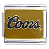 Classic Blue Coors Licensed Italian Charm Bracelet Link