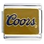 Classic Blue Coors Licensed Italian Charm Bracelet Link