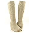 Steve Madden Women's Ashleey Wedge Boot,Sand,11 M US