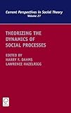 Theorizing the dynamics of social processes