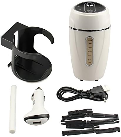 Newest Portable Travel Car Auto Mini USB Home Room Humidifier Air Purifier Freshener White