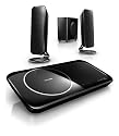 Philips - HES4900/12 - Home Cinéma DVD - Barre sans fil - HDMI 1080p - USB - Lecteur DVD / Divx - Haut-parleurs verticals - USB - 350 W - Noir laqué