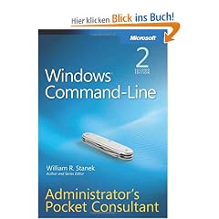 Windows� Command-Line Administrator's Pocket Consultant, Second Edition