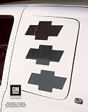 1994-2003 Chevy S-10 Bowtie Sidewinders Window Covers Covers Window Covers