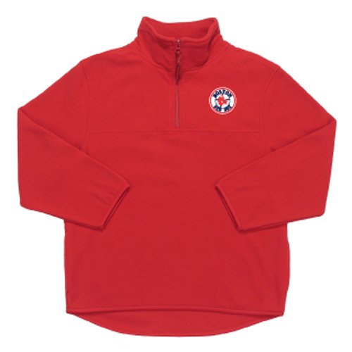 Boston Red Sox MLB Youth Fleece Pullover Sweatshirt (Dark Red)