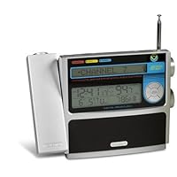 Honeywell PCR507W NOAA Weather Alert/All Hazard S.A.M.E FM Radio with Atomic Projection Clock