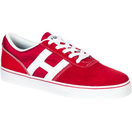 Huf Choice Skate Shoe - Men's True Red/White, 9.0 On Sale