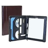 Executive Deluxe Burgundy Leather Writing Case Padfolio 544011BUR