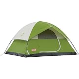 Coleman SunDome 9- by 7- Foot Four- Person Dome Tent (Orange/Grey)