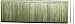 Magnate L10 18 Gauge 1/4 Crown Staple - 3/8 Length; 5,000 Count/Pkg