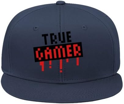 New Male/female True Gamer Stamp Adjustable Snapback Hip Hop Hat Cap Cotton