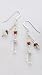 Fire Sterling Silver Earrings