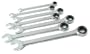 Titan 17351 7-Piece Ratcheting Metric Combination Wrench Set