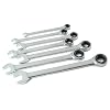 Titan 17351 7-Piece Ratcheting Metric Combination Wrench Set