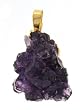 Gold Plated Amethyst Druze