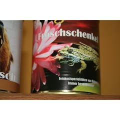 Froschschenkel in der Dose