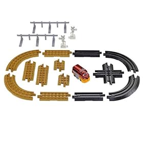 FISHER PRICE DISNEY PIXAR CARS GEOTRAX TRACK PACK WITH TREV - BUILD YOUR OWN RADIATOR SPRINGS