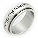 Always My Daughter Now My Friend Spinner Ring - Mother Daughter Spinner Ring - Mother Daughter Gifts