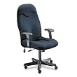 Tiffany IndustriesTM Comfort Series Executive High-Back Swivel/Tilt Chair, Gray Fabric