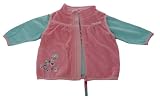 Bright Bots Girls Lady Bird Story Velour Gilet and matching Ladybird Cotton Top size 12-18 Months