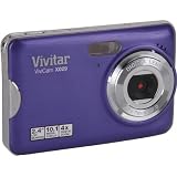 Vivitar Vivicam 10.1MP High Definition Digital Camera Grape Purple with 2.7 Screen