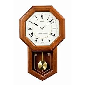 Seiko Clock - Seiko QXH110BLH Pendulum Wall Clock