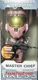 HALO 3 MASTER CHIEF Previews PX Exclusive PINK Bobble Head Figure Bobblehead = RARE = xbox 360 Spartan 117 412dPXvwgCL. SL160 HALO 3 MASTER CHIEF Previews PX Exclusive PINK Bobble Head Figure Bobblehead = RARE = xbox 360 Spartan 117