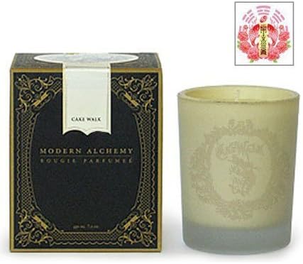 Cake Walk Buttery Cream Frosting Aromatherapy Perfume Scented Candle By Modern Alchemy & Original Artwork Love Spell Symbol Pocket Card Gift Set