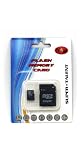 Super Talent 16 GB MicroSDHC Flash Memory with SD Adapter MSD16GST/R