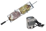 E-Z Que WS2B-21.5x6 6-Inch-Cradle Rotisserie Kit for Weber Spirit 2-Burner Gas Grills