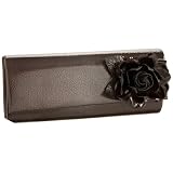 Jessica McClintock Shark-Embossed Frame Clutch