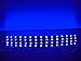4 pack BLUE Super Bright 5050 LED Strips - 15 LEDs Per Flexible Strip - 30cm long - 12V - Adhesive Backed