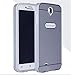 Tip-top Aluminum Metal Bumper Frame Case with Acrylic Back Plate Cover for Lenovo A850(silver)