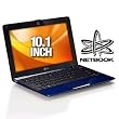 Asus Eee PC 1008HA Seashell 10.1-Inch Pearl Blue Netbook - 6 Hour Battery Life