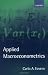 Applied Macroeconometrics Applied Macroeconometrics