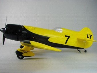 New 2011 Advanced GeeBee Racer Radio Remote Control Electric Airplane RTF With Li-Po Battery, Brushless Motor and a 2.4G 4 Ch Radio System