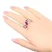YAZILIND Jewelry Band Bridal Crystal Engagement Ring Wedding Gift For Women