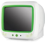 13" Television with Digital Tuner and Remote Control, Green/White GGP3915