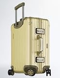 Rimowa Topas Gold Aluminum IATA Cabin Trolley Multiwheel 22 Car