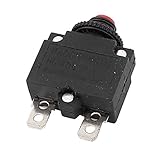 uxcell　回路遮断器　エアーコンプレッサー　AC 125V/250V　10A　熱過負荷保護