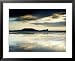 The Worms Head, Gower Peninsula, South Wales Framed Art Poster Print by Martin Page, 31x25