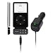 Belkin TuneFM for iPod - Digital player FM transmitter / charger for car - black