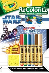 412dfohrTcL Crayola Star Wars Clone Wars ReColoritz